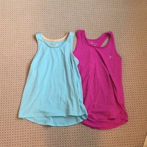 BUNDLE! Two active tank tops! Slightly used!